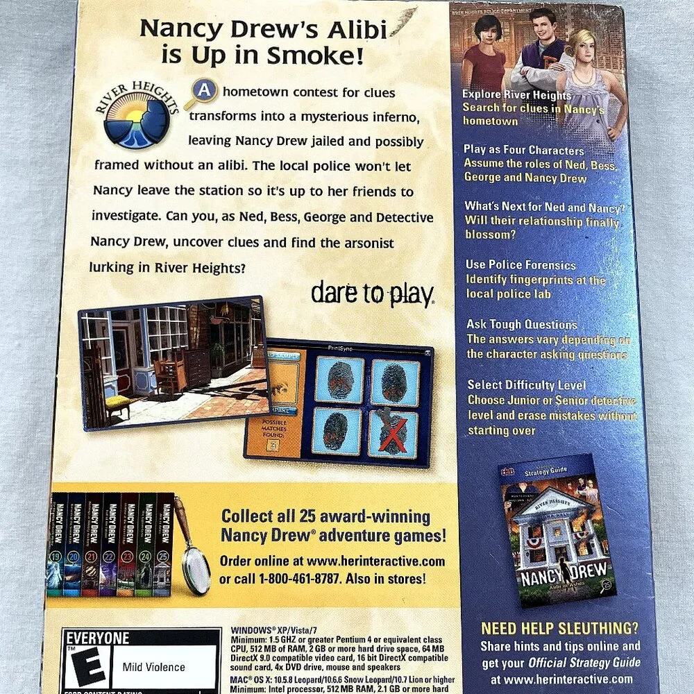 Special 25th Edition - Nancy Drew: Alibi in Ashes PC Game #25
